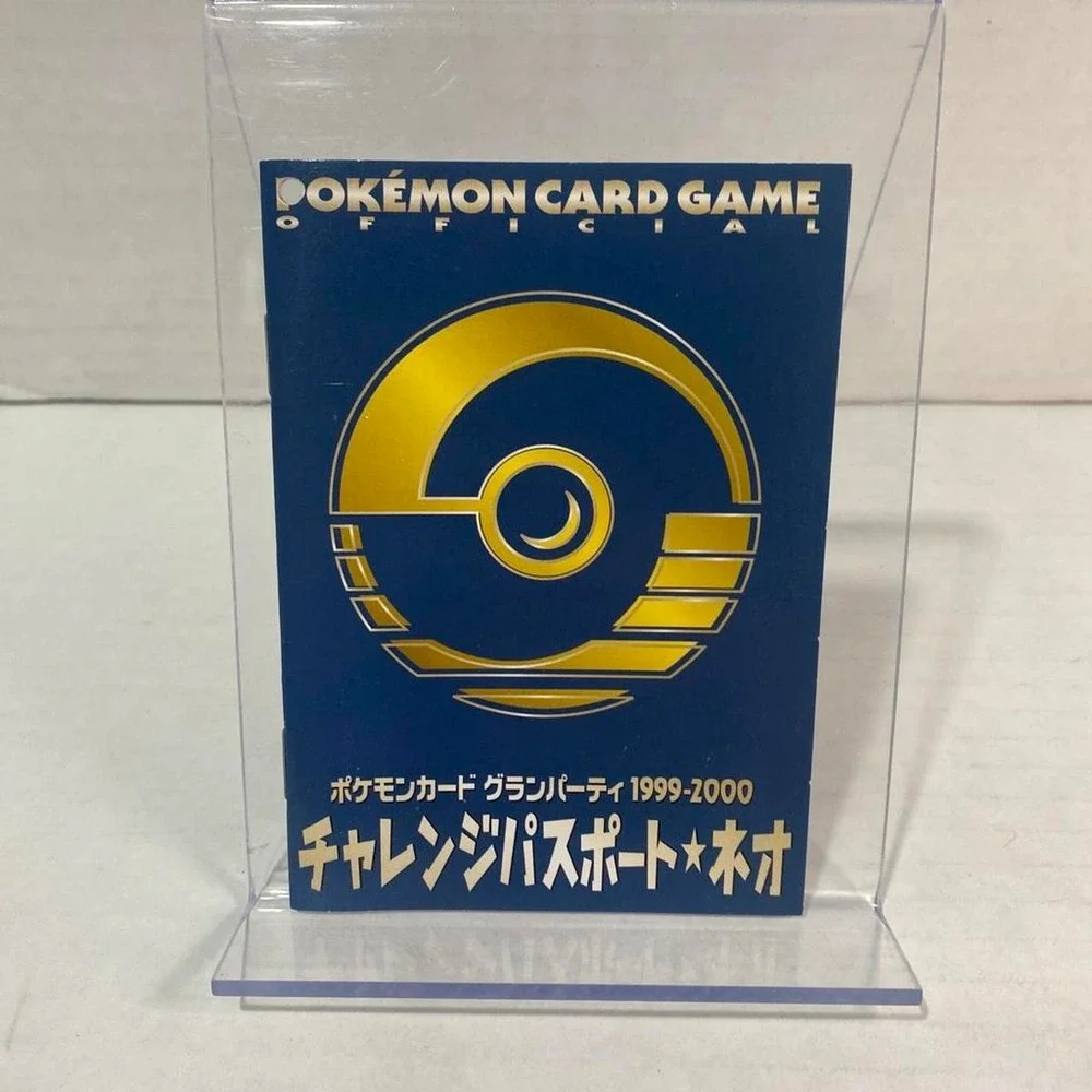 Pokemon Challenge Passport Neo 1999-2000 Grand Party Japanese TCG Blue